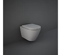 Siège RAK Feeling WC RSTSC3901503, sandwich, fermeture amortie, gris mat
