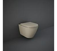 Abattant WC RAK Feeling RSTSC3901514, sandwich, fermeture amortie, cappuccino mat