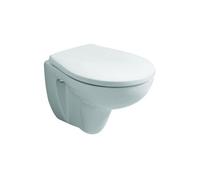Abattant WC RENOVA COMPACT amovible, avec couvercle charnières inox blanc GEBERIT