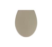 Abattant WC Samos Taupe, 37,5 x 44,5cm -PEGANE-