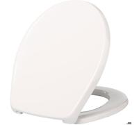 Siamp Abattant WC Mougins – Thermodur, Universel, Antibactérien – Blanc