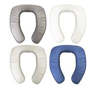 Abattant WC Surélevé - Rehausseur De Siège WC - Éponge En Cuir 40 X 38 X 5 Cm De Hauteur Imperméable | Rehausseurs De Sièges De Toilettes Surélevés Avec Texture Antidérapante, Éponge Universelle Haute