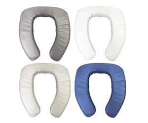 Abattant WC Surélevé - Rehausseur De Siège WC - Éponge En Cuir 40 X 38 X 5 Cm De Hauteur Imperméable | Rehausseurs De Sièges De Toilettes Surélevés Avec Texture Antidérapante, Éponge Universelle Haute