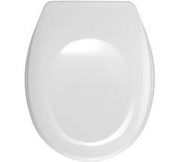 Abattant WC - Thermodur - Bergamo - Fixation acier inox - blanc WENKO