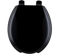 Abattant WC TRADITION anti-contact double noir OLFA 7AD00020201B