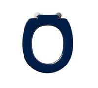 Abattant WC Universel - Ideal Standard - Matura 2 - Bleu - Fixation par le dessus avec entraxe universelle