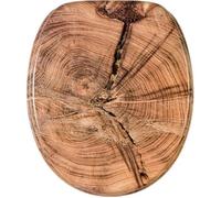 Sanilo Abattant WC - Finition de haute qualité - Charnières robustes - Fixation facile - Vieil arbre