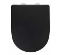 Abattant WC - Villeroy & Boch - Exclusive No. 3 - Noir mat - Thermodur - Fixation Fix-Clip