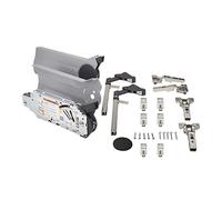 Abattants rabattables SET Blum® AVENTOS HF 20F2201 gris clair (pour hauteur de 480 à 570 mm/LF 2600-5500 / largeurs de corps de meuble jusqu'à 1800 mm)