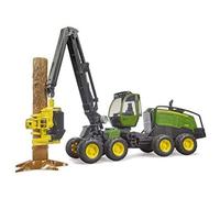 bruder "Abatteuse John Deere 1270G avec 1 tronc d''arbre, Modèle réduit de voiture"