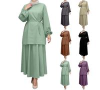 Abaya Femme Abaya Femme Musulmane Vêtements Burka Islam Prière Islamique Abayas Vêtements Arabes Caftan Ramadan Hijab Robe Dubaï Robe de prière Afghane Moyen-Orient
