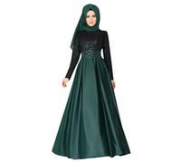 Abaya Femme Dubai Luxe Priere Islamique Tenue De Musulmane Jilbeb 1 Piece Burkini Robe Marocaine Prière À Manches Longues Pour Ensemble Hijab Robes Musulmanes Femmes Orientale Djellaba Boubou Africain