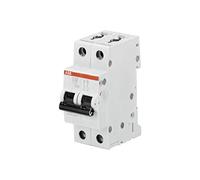 ABB 2 cds252001r0101 Système Pro M Compact miniature Circuit Breaker, 2 pôles, type D, 10 A Courant nominal, 88 mm H x 35 mm W x 69 mm D