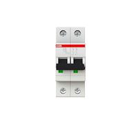 ABB 2 cds252001r0201 Système Pro M Compact miniature Circuit Breaker, 2 pôles, type D, 20 A Courant nominal, 88 mm H x 35 mm W x 69 mm D