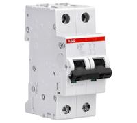 Disjoncteur miniature ABB 2CDS272001R0165 S202M-B16 - 2P, 16A, type B, 15 kA