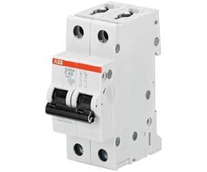 ABB 2 Cds272001r0404 Système Pro M Compact Disjoncteur miniature, double tube, Type C, 40 A courant nominal, 88 mm H x 35 mm l x 69 mm D