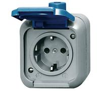 ABB 2CKA002083A0368 Prise à contact de protection IP44 bleu, bleu gentiane (RAL 5010)