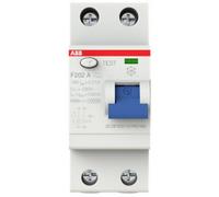 ABB 2CSF202101R0160 F202 A-16/0,01 Interrupteur différentiel A 2 pôles 16 A 0.01 A 230 V