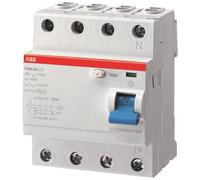 ABB 2CSF204101R3400 F204A-40/0,3 Interrupteur différentiel à courant résiduel A 4 pôles 40 A 0.3 A 230 V G