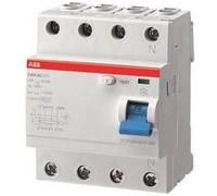 ABB F204A-403 - Dispositif de protection à courant différentiel résiduel, 4 broc