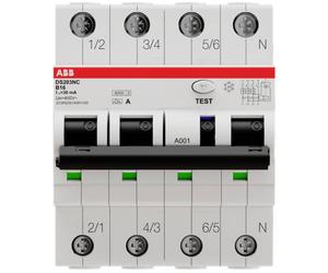 ABB 2CSR256140R1165 Interrupteur différentiel/Disjoncteur de protection 4 pôles