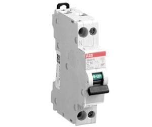 ABB 470086 Disjoncteur modulaire phase plus neutre 10 A