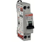 ABB 470089 Disjoncteur modulaire phase plus neutre 20 A