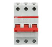 ABB-Entrelec Disjoncteur 2CDD283101R0063 SD203/63 - Interrupteur 3 broches, 63 A