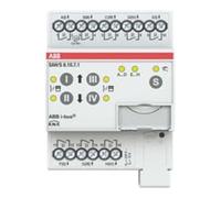 ABB ABB Stotz S&J Actionneur commutateur/volet roulant 8 canaux 10A, REG SAH/S8.10.7.1 Quantité:1