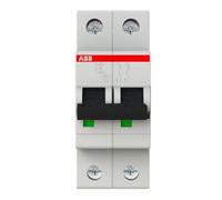 ABB ABB Stotz S&J Disjoncteur 6kA 6A C 2p S202-C6 Quantité:1