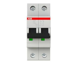 ABB ABB Stotz S&J Disjoncteur 6kA 6A C 2p S202-C6 Quantité:1