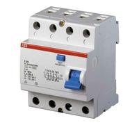 ABB ABB Stotz S&J Disjoncteur différentiel 63/0,5A 4p. F204A-63/0,5 Quantité:1