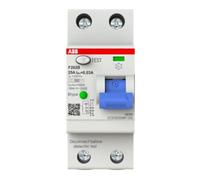 ABB ABB Stotz S&J Disjoncteur différentiel Type B 2P 25A, 30mA, 3kA, 2 modules F202B-25/0, 03-2TE Quantité:1