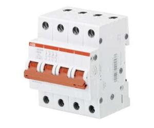ABB ABB Stotz S&J Interrupteur sectionneur 4 pôles, 63A SHD204/63 Quantité:1