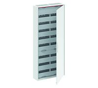 ABB Armoire de Distribution secondaire CA28V en Acier pour Montage en Surface avec Porte Protection IP44 Blanc 16 x 55 x 125 cm (2CPX052189R99)