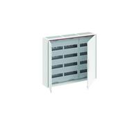 ABB Armoire de Distribution secondaire CA34V en Acier pour Montage en Surface avec Porte, Protection IP44, Blanc, 16 x 80 x 65 cm (référence : 2CPX052190R99)