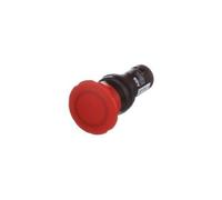ABB Bouton d'arrêt d'urgence Compact, rouge 2 NF Déverrouillage par traction, Bouton + interrupteur
