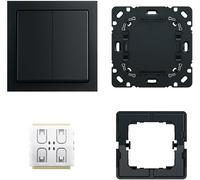 ABB Busch-Jaeger 6716 UJ-885 Future FoH Switch Set Matte Black - 2CKA006710A0016