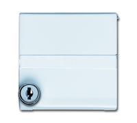 ABB Busch-Jaeger Plaque d'adaptation avec texte et serrure IP44 - 2CKA001710A3791