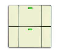 ABB Busch-Jaeger WaveLINE Sensor 2V Ivory White 6732-82-500 - 2CKA006730A0033