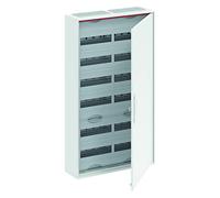 ABB CA26V Armoire de Distribution secondaire en Acier pour Montage en Surface avec Porte Protection IP44 Blanc 16 x 55 x 95 cm Référence : 2CPX052187R9999