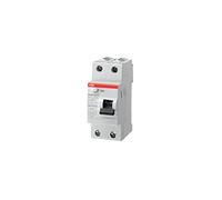 ABB Asea Brown Boveri Ltd Disjoncteur différentiel 2CSF202004R1400 blanc et rouge Standard