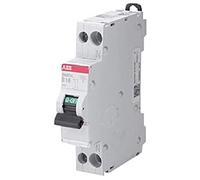 ABB Asea Brown Boveri Ltd – Disjoncteur SN201-B16 1P+N B 16 A 6 kA neutre à droite