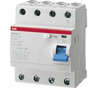 ABB Disjoncteur différentiel 2CSF204101R1250 4 pôles 25 A 0.03 A 230 V/AC, 400 V/AC 1 pc(s)