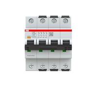 ABB Disjoncteur S300P type Z, pôle 4 500 mA 415 V, capacité de coupure 100 kA System Pro M Compact