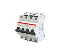 ABB Disjoncteur S304 type C, pôle 4 500 mA 415 V, capacité de coupure 100 kA