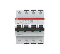 ABB Disjoncteur S304 type D, pôle 4 8 A 415 V, capacité de coupure 100 kA
