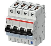 ABB Disjoncteur type B, Pol 4 50 A 400 V SMISSLINE TP Montage sur rail DIN
