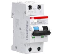 ABB DS201 B13 A30 Commutateur FI/LS 6 kA 1P+N Type A B13 30 mA