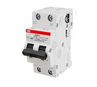 ABB DS201 LH Disjoncteur Différentiel 30ma Magnéto-thermique 4,5 KA 1P+N 2 modules classe AC (DS201LHC10AC30 10A (EX DS91LC10AC30)), Disjoncteur